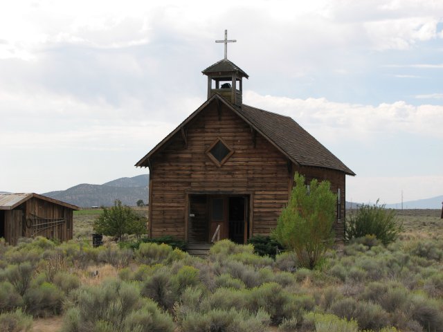 Fort Rock Ghost Town